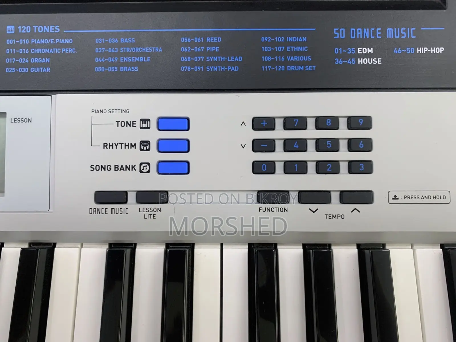 CASIO CTK-1550 61-Keys Keyboard (Almost New)