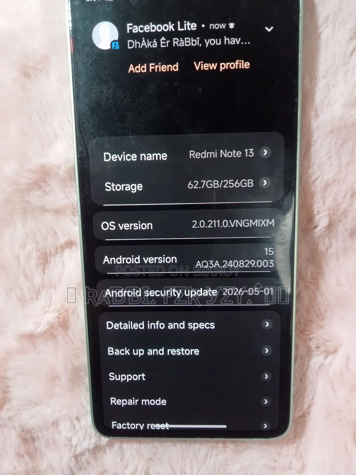Xiaomi Redmi Note 13 256 GB