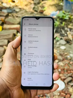 Realme Narzo 50A Prime 128 GB Black