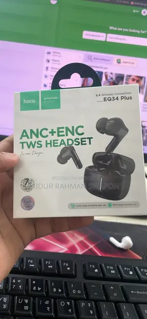 Hoco Eq34 Plus True Wireless Earbuds