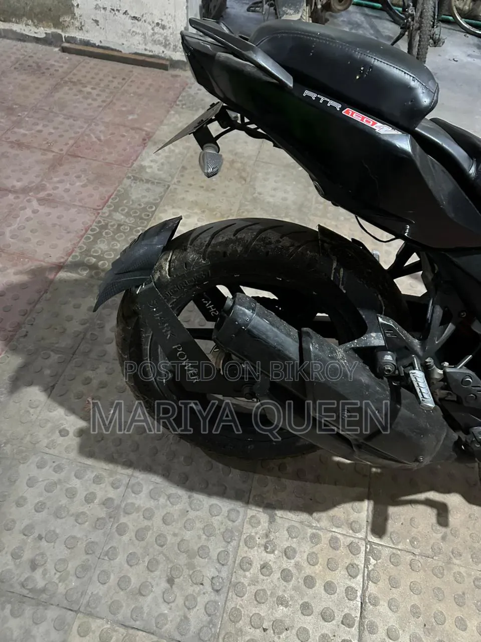 TVS Apache RTR 160 4V 2019 Black