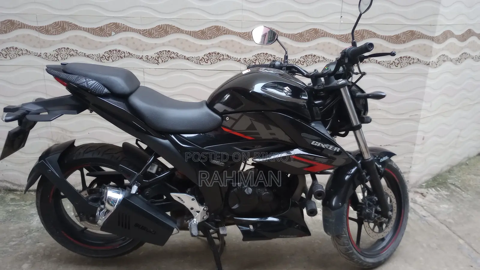 Suzuki Gixxer 2023 Black