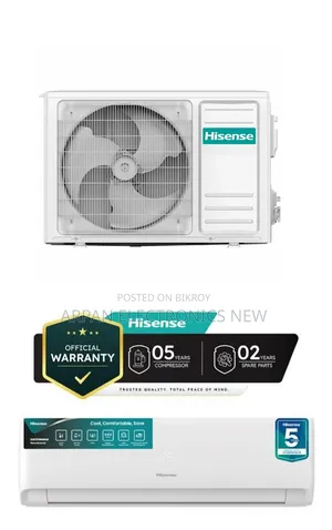 Hisense 1.5 Ton Smart Comfort AC Cooling Capacity: 18000 Btu/H