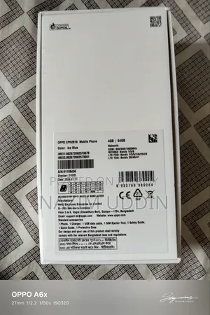 Oppo A6x 64 GB White