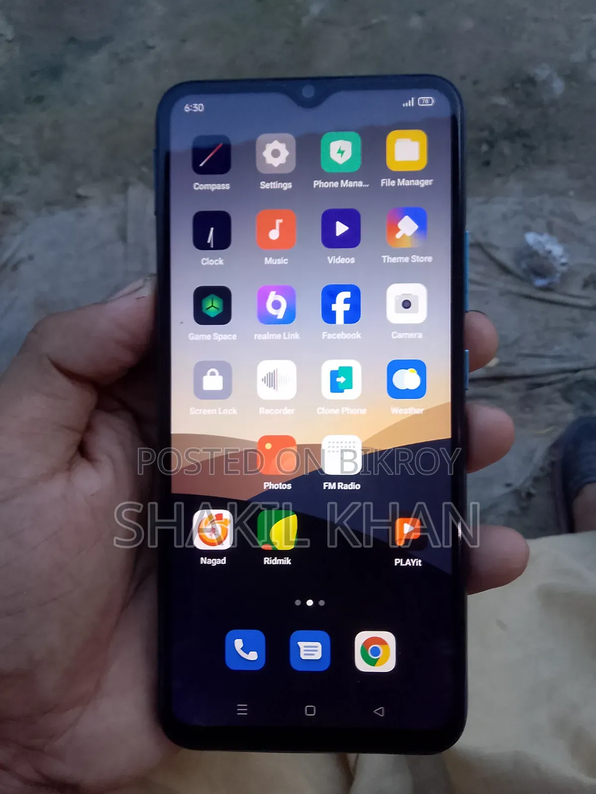 Realme C15 64 GB Blue