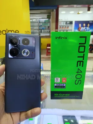 Infinix Note 40S 256 GB Black