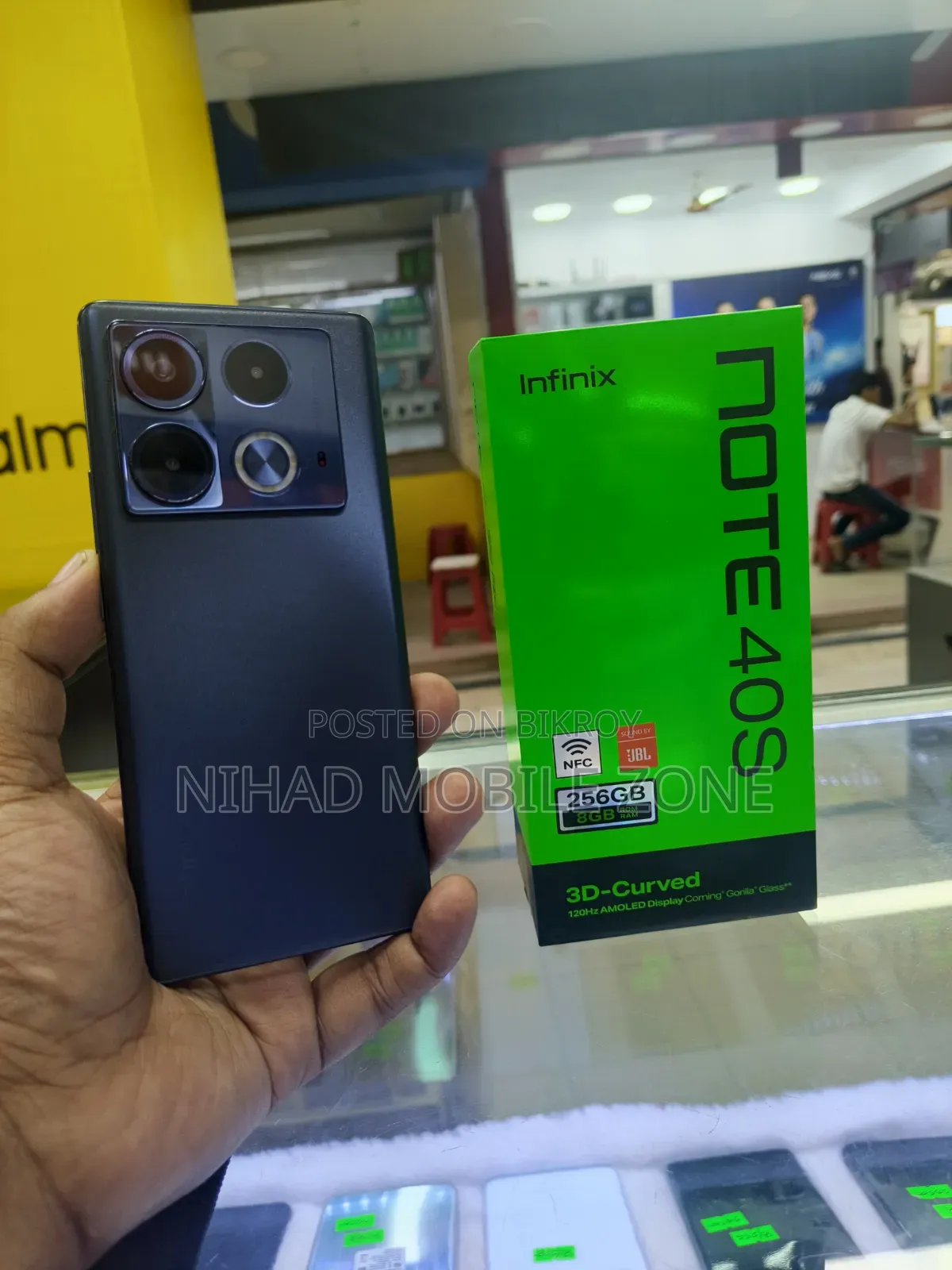 Infinix Note 40S 256 GB Black