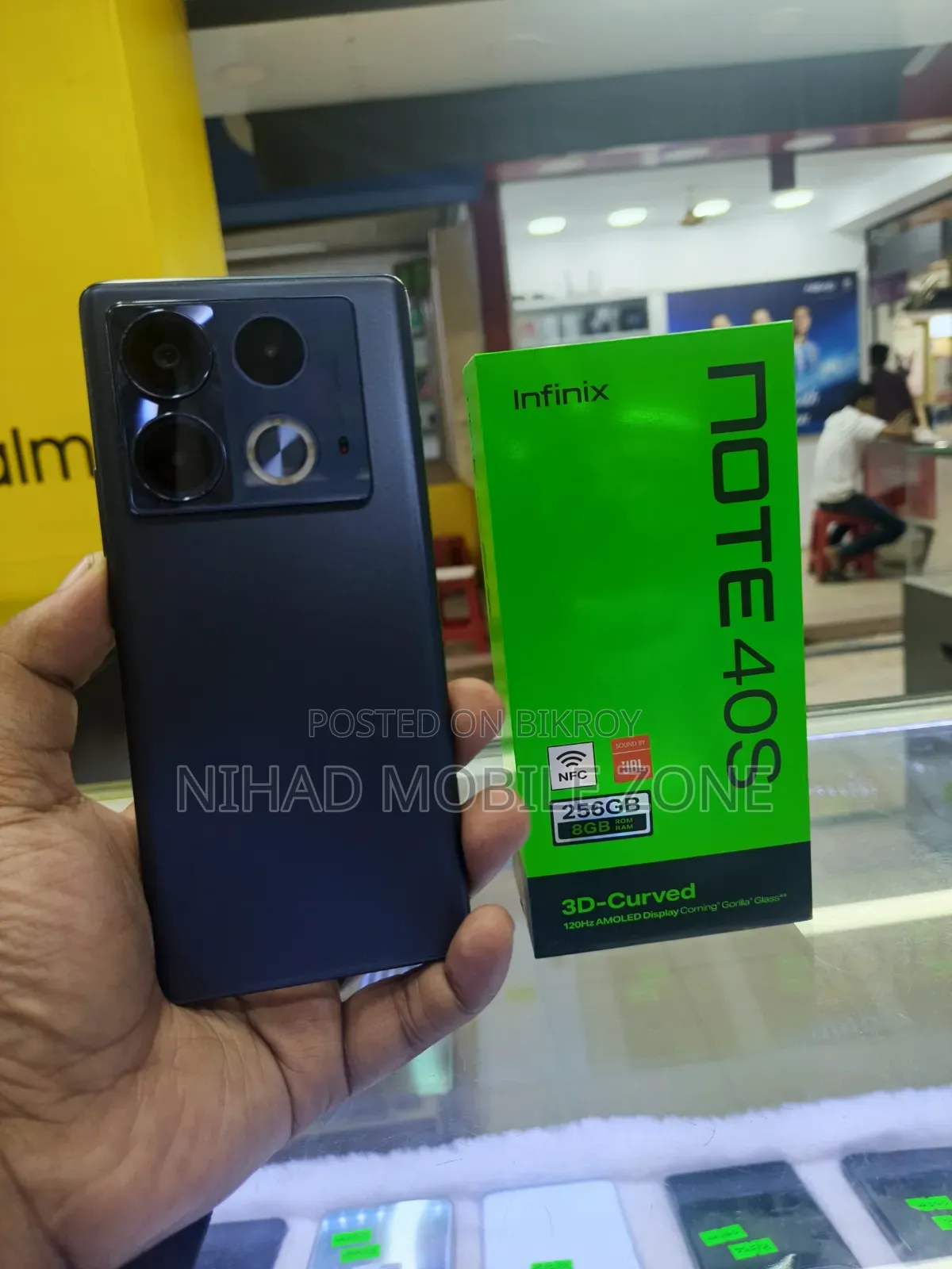 Infinix Note 40S 256 GB Black
