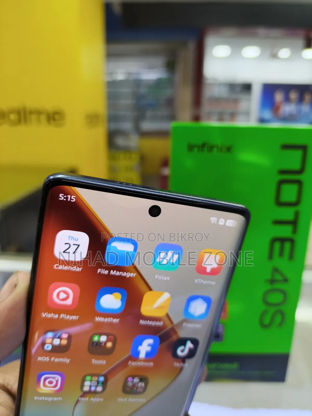 Infinix Note 40S 256 GB Black