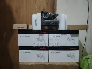 Honeywell আউটডোর বুলেট সিকিউরিটি ক্যামেরা With DVR ও পাওয়ার সাপ্লাই