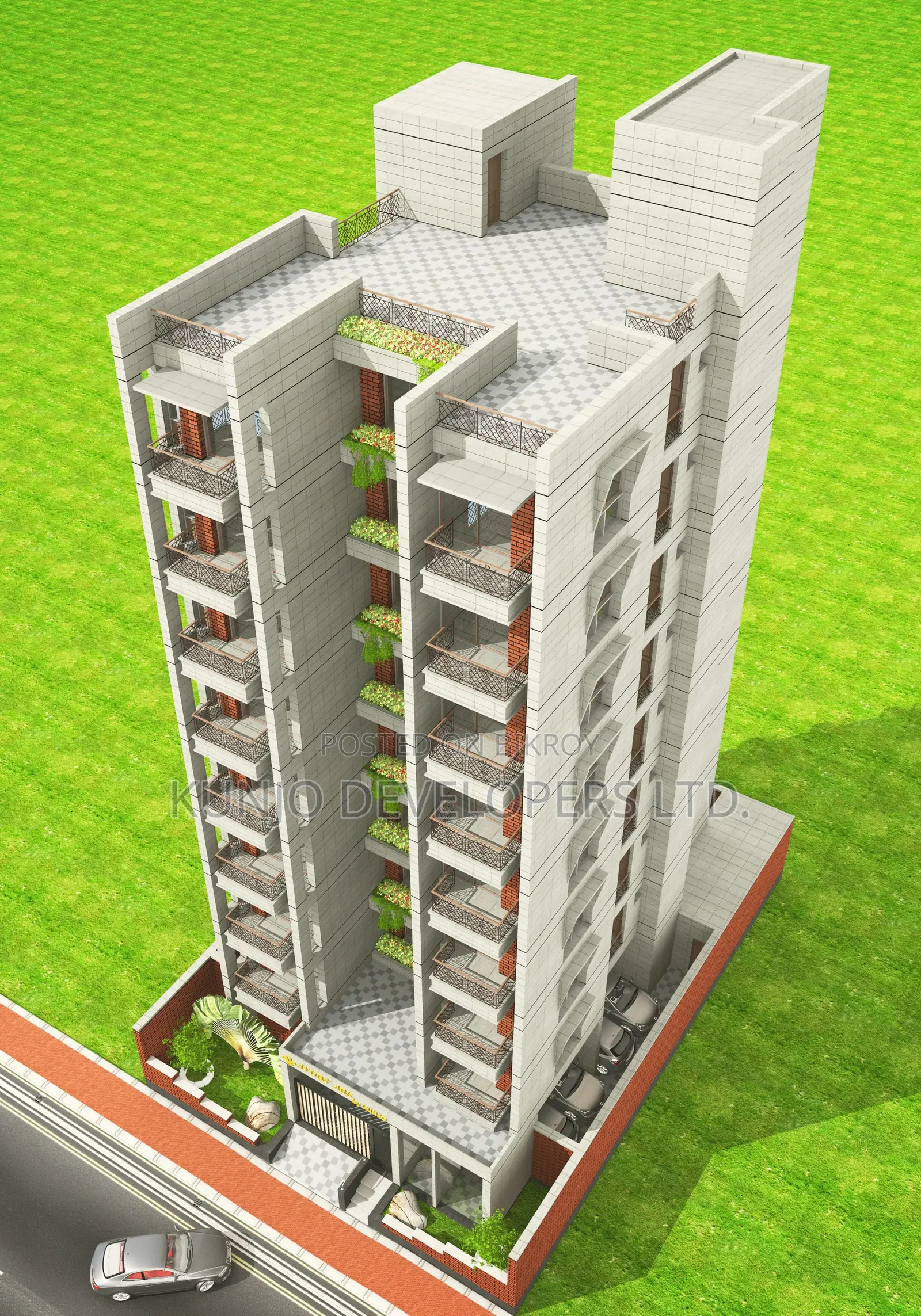 3bdrm Apartment in Ayub'S Ark By Kunjo, Basundhara for sale