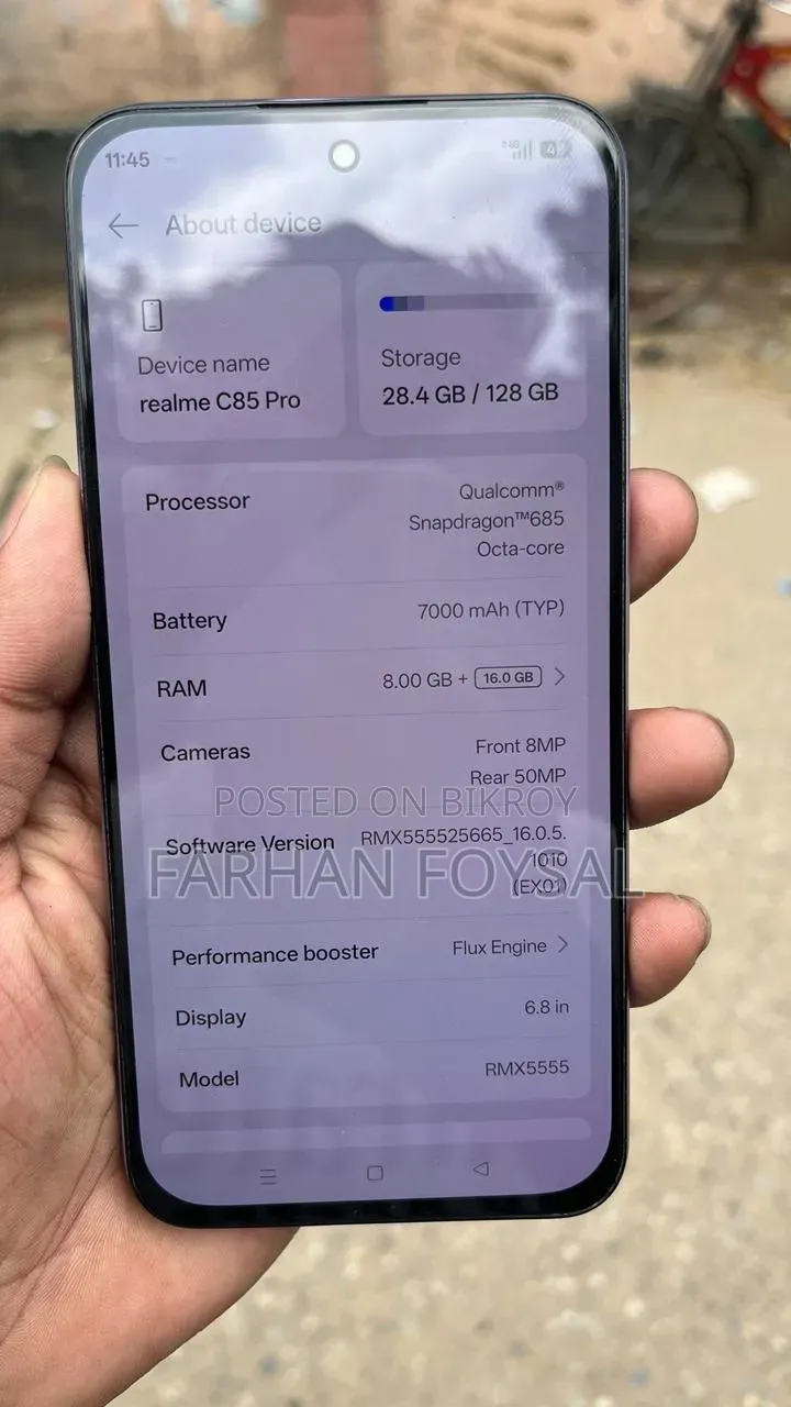 Realme C85 Pro 128 GB Blue