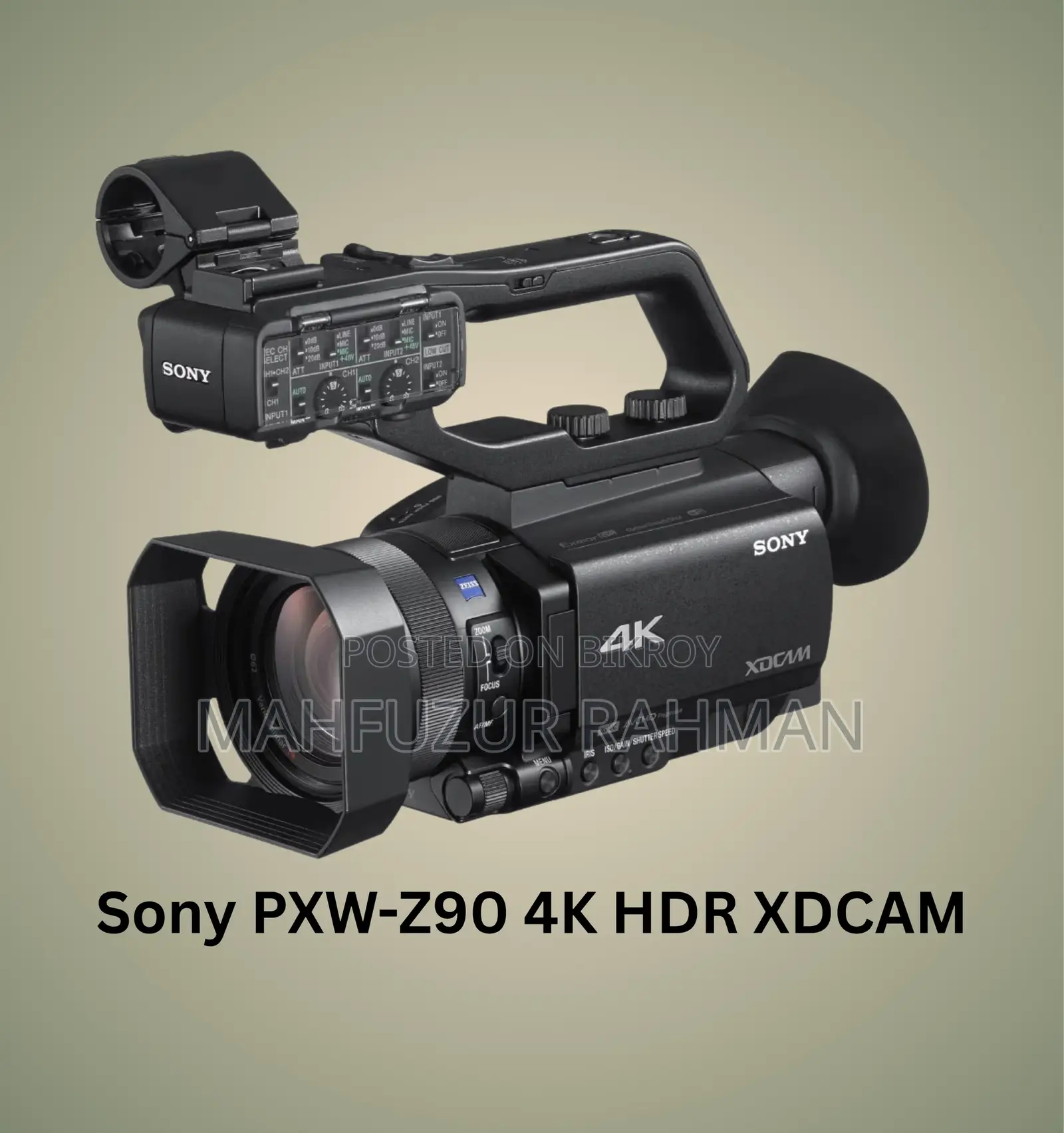 Camera Sony PXW Z90 (One Month Used)