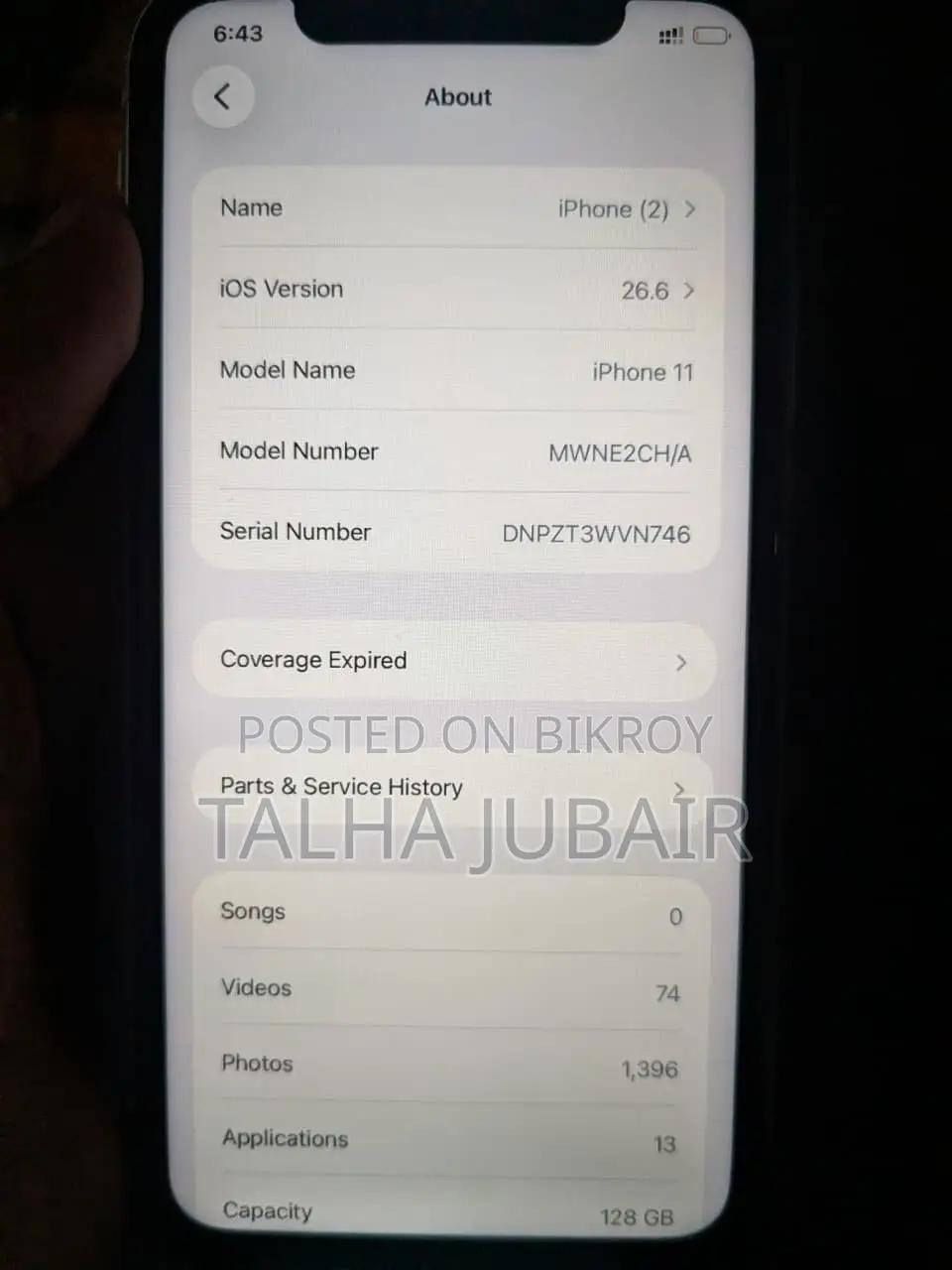 Apple iPhone 11 128 GB Green