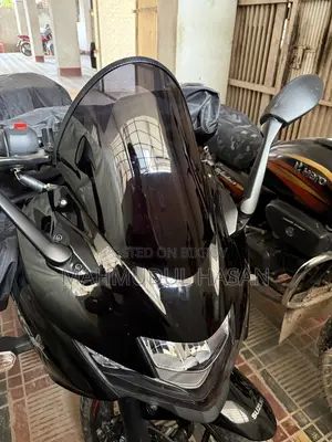 Suzuki Gixxer SF FI ABS - Original Visor / Windshield Glass (Black)