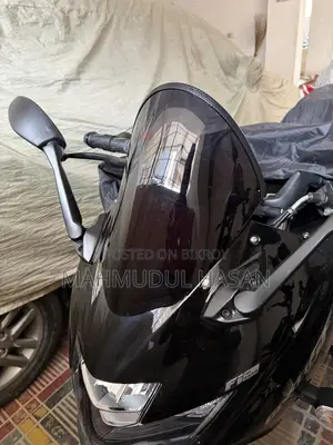 Suzuki Gixxer SF FI ABS - Original Visor / Windshield Glass (Black)