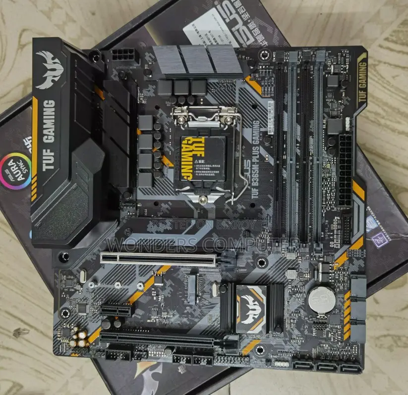 ASUS TUF B365m-Plus Gaming Motherboard 100% Fresh