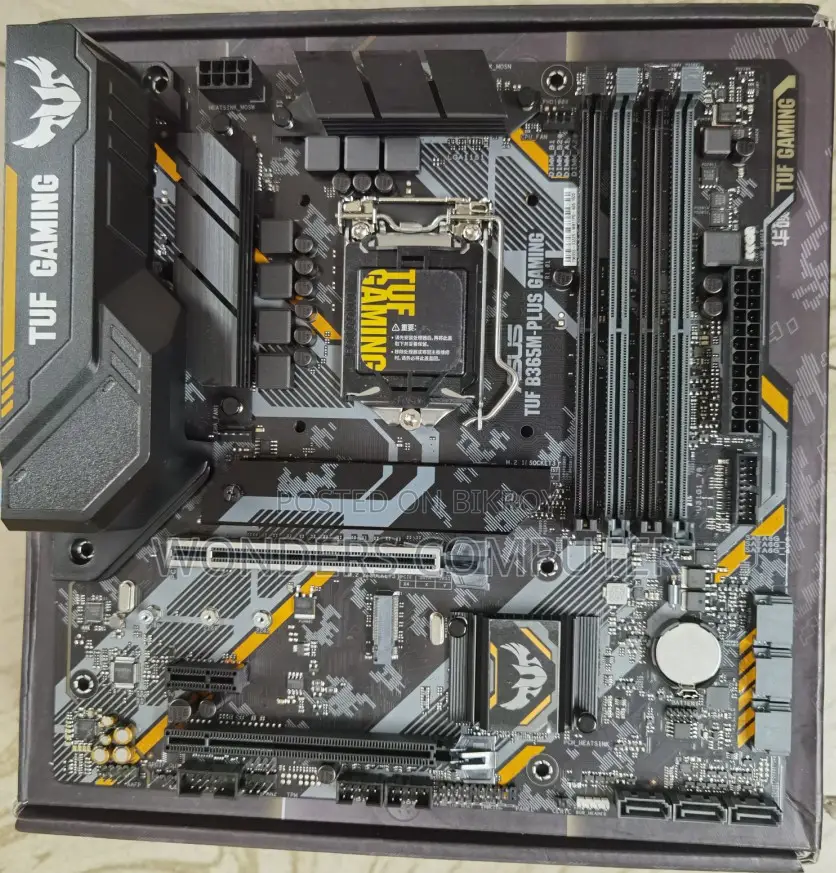 ASUS TUF B365m-Plus Gaming Motherboard 100% Fresh