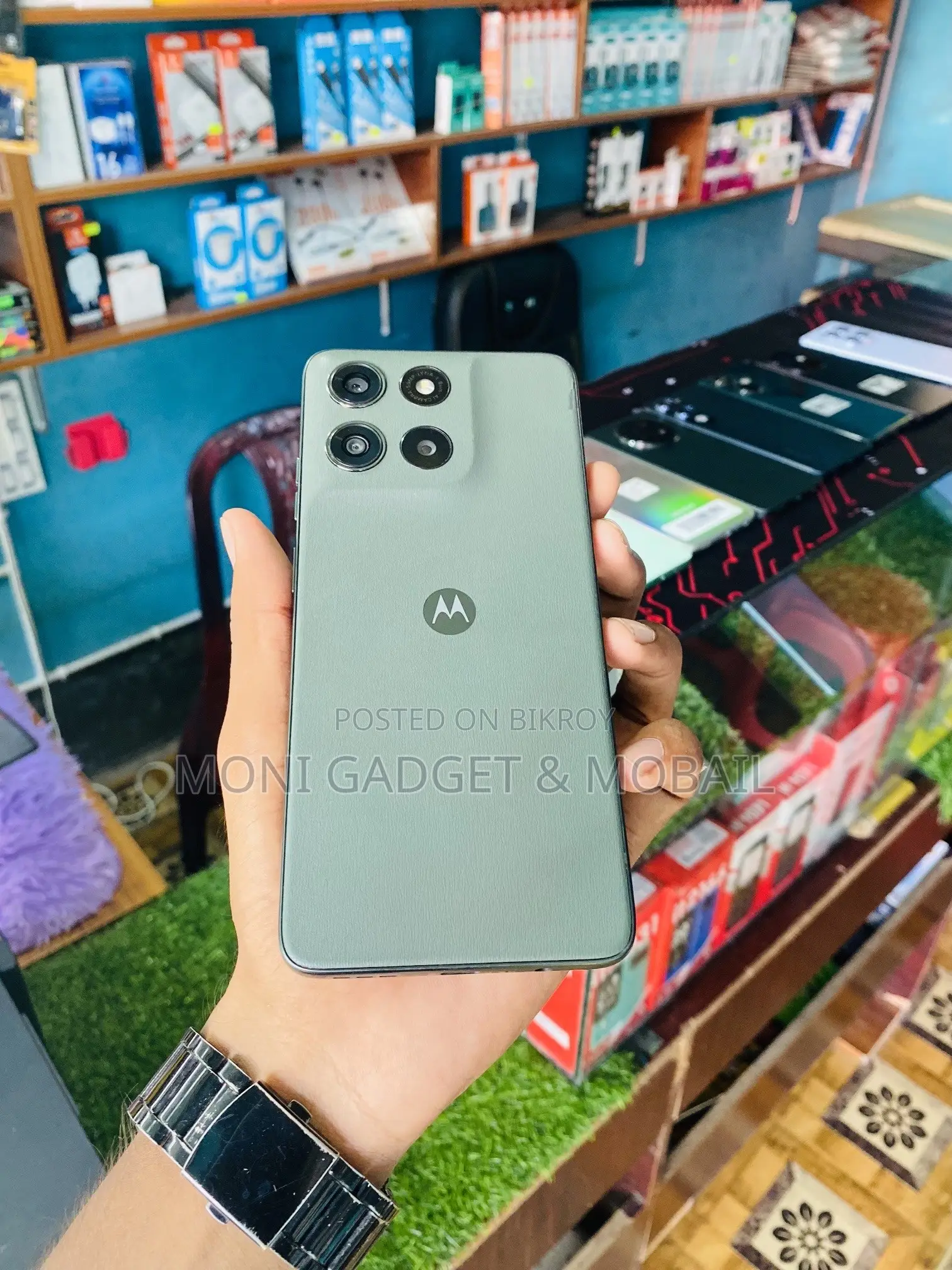New Motorola Moto G67 Power 5G 128 GB Green