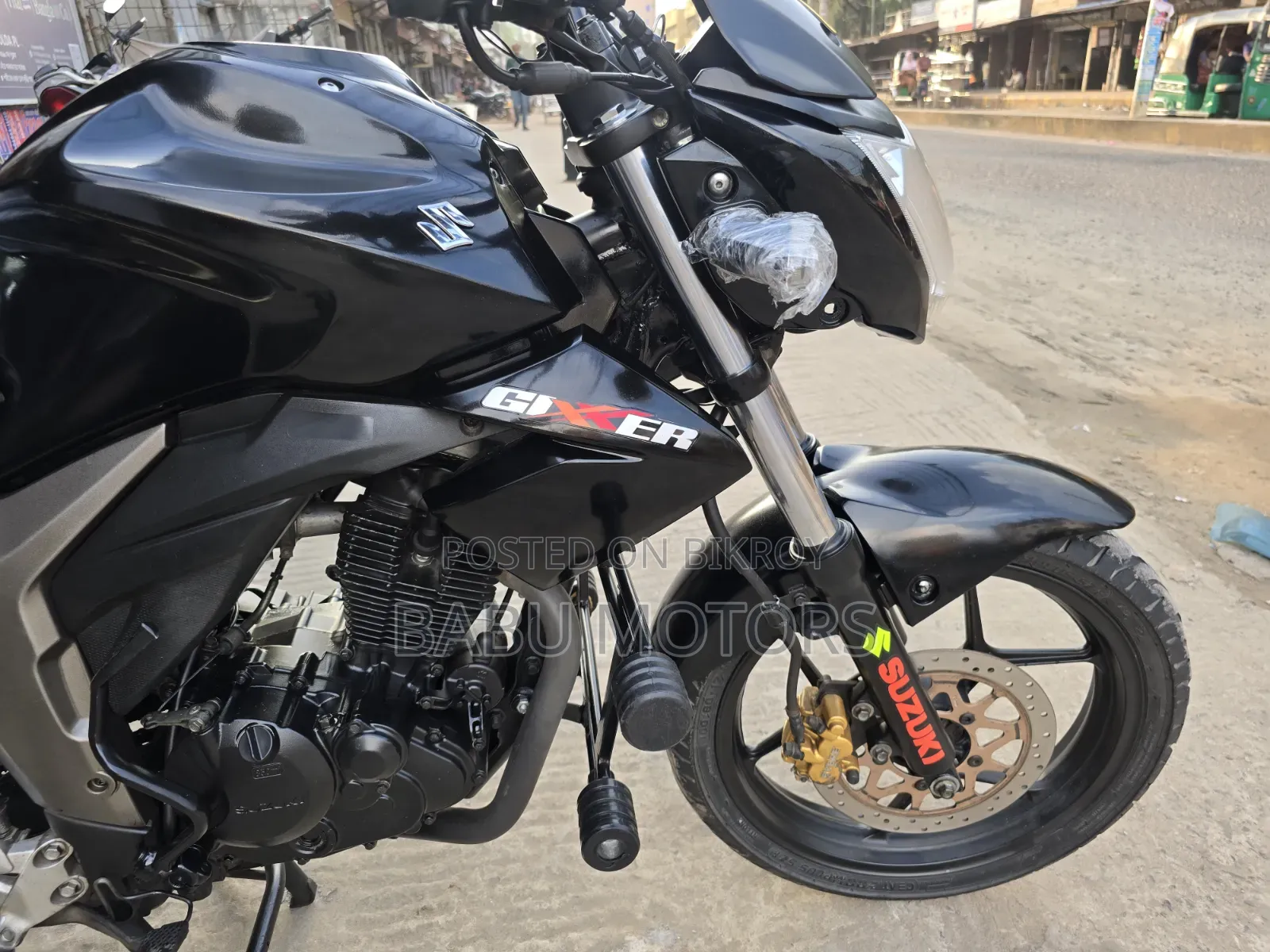 Suzuki Gixxer 2023 Black