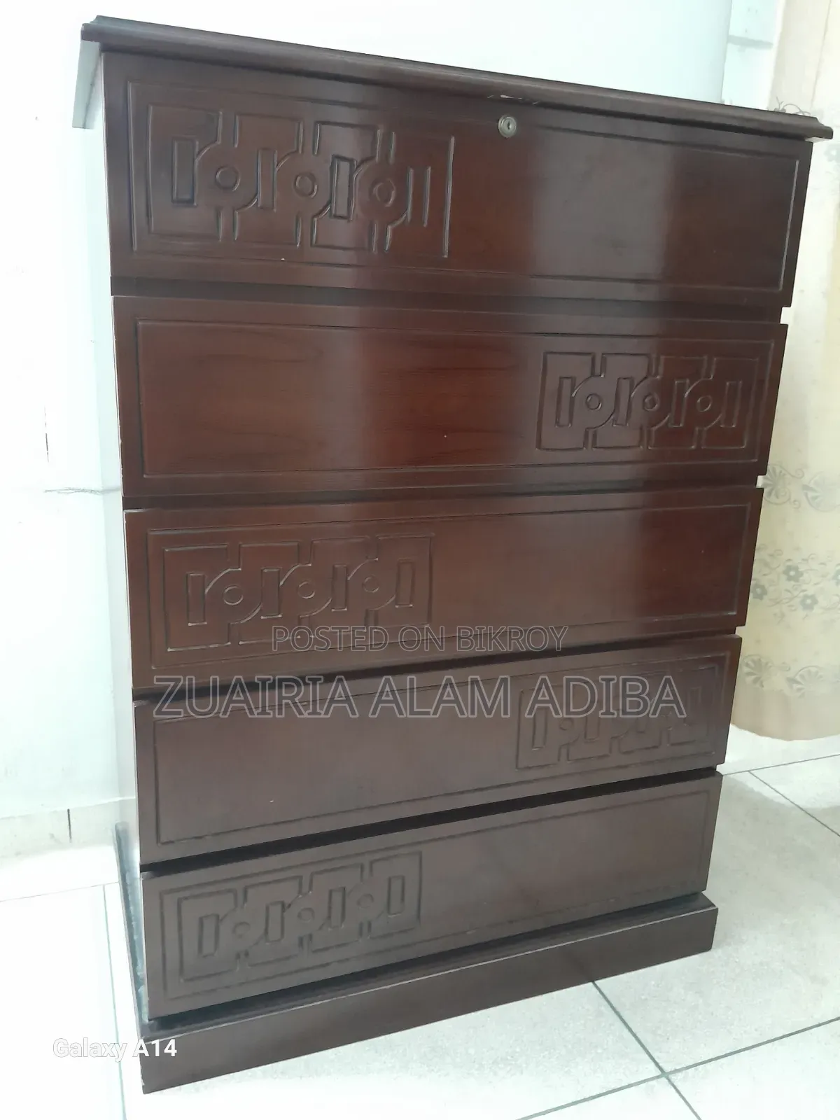 Black Plywood Wardrobe