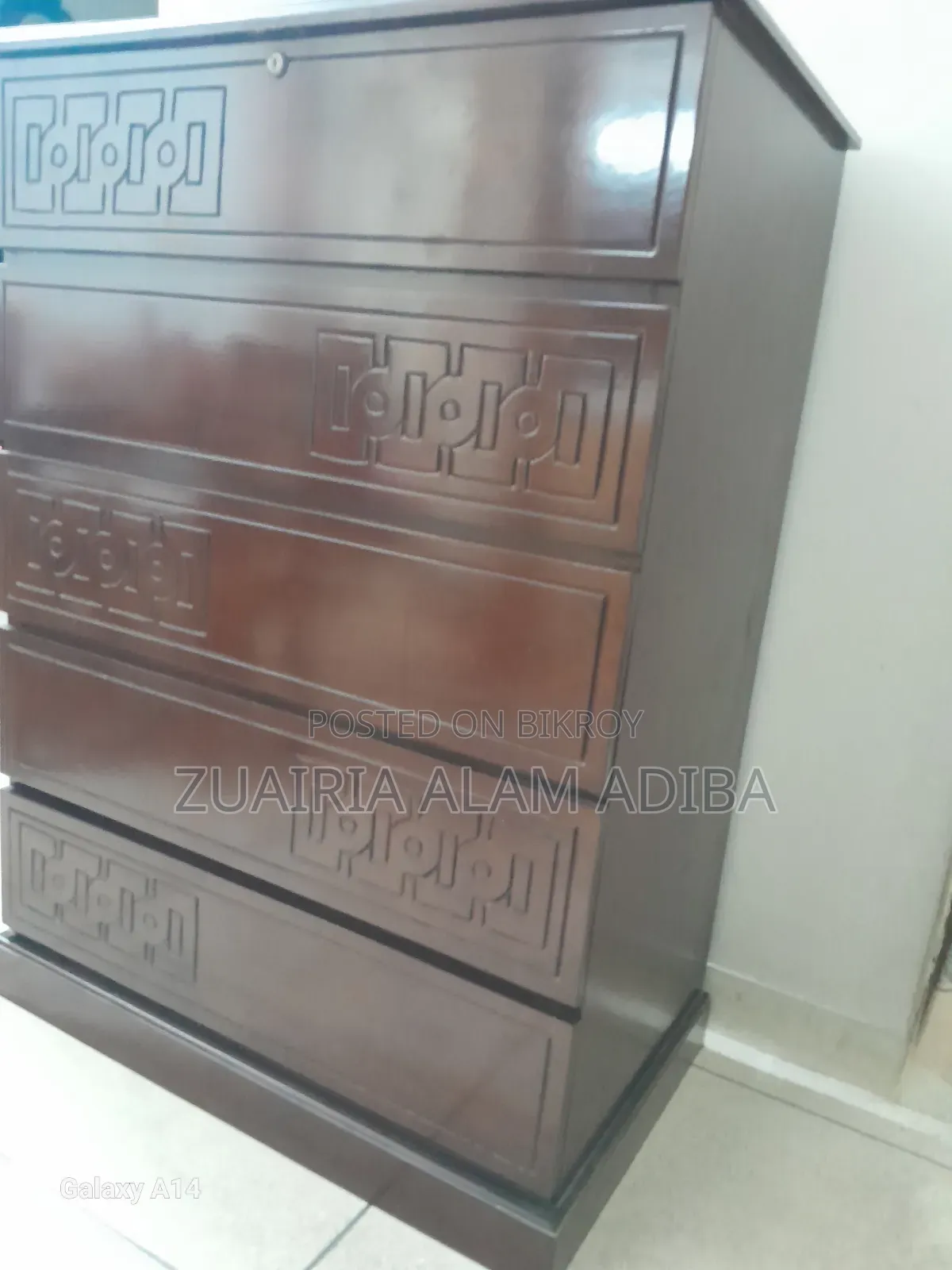 Black Plywood Wardrobe