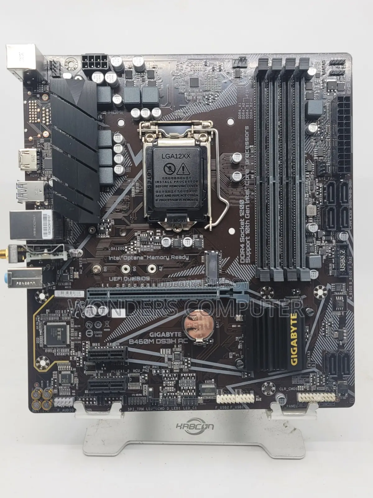 GIGABYTE B460M DS3H AC V2- WIFI Bluetooth With Box Bey 7 Days Warranty