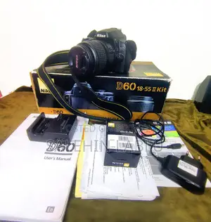 Nikon D60 Professional Used With Lens & Bag
