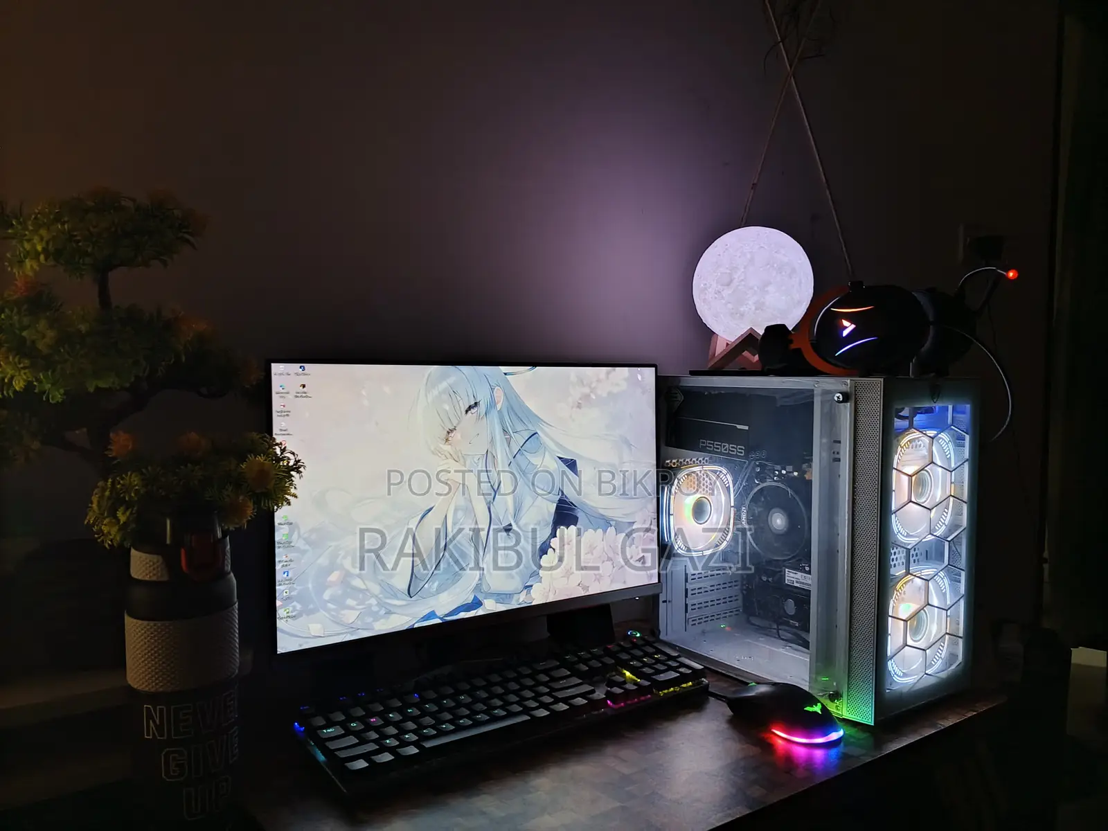 Desktop Computer 16GB AMD Ryzen 7 SSD 512GB