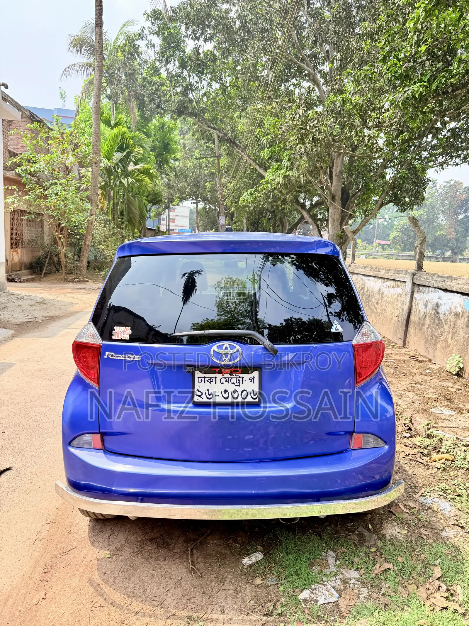 New Toyota Ractis 2011 Blue