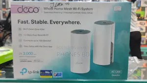 TP-Link Deco E4 AC1200 Dual-Band Mesh Router (2 Pack