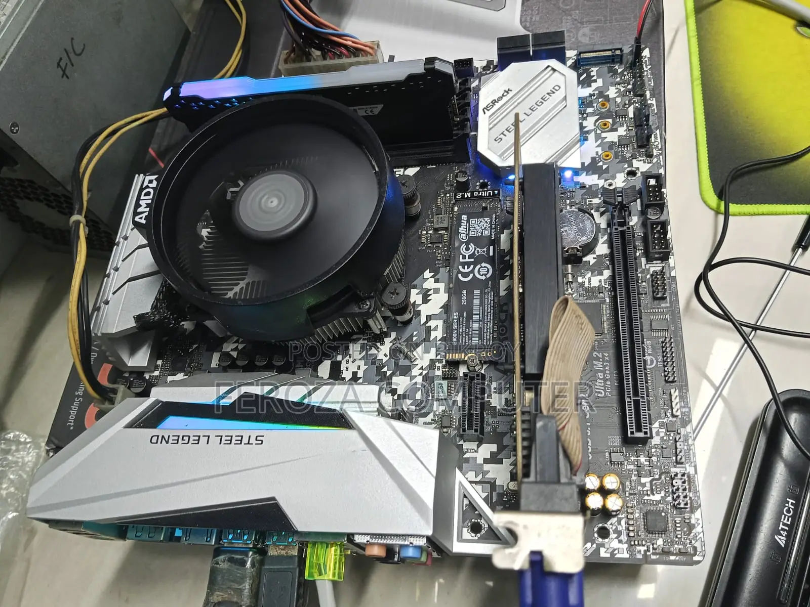 Desktop Computer 8GB AMD Ryzen 5 SSHD (Hybrid) 256GB