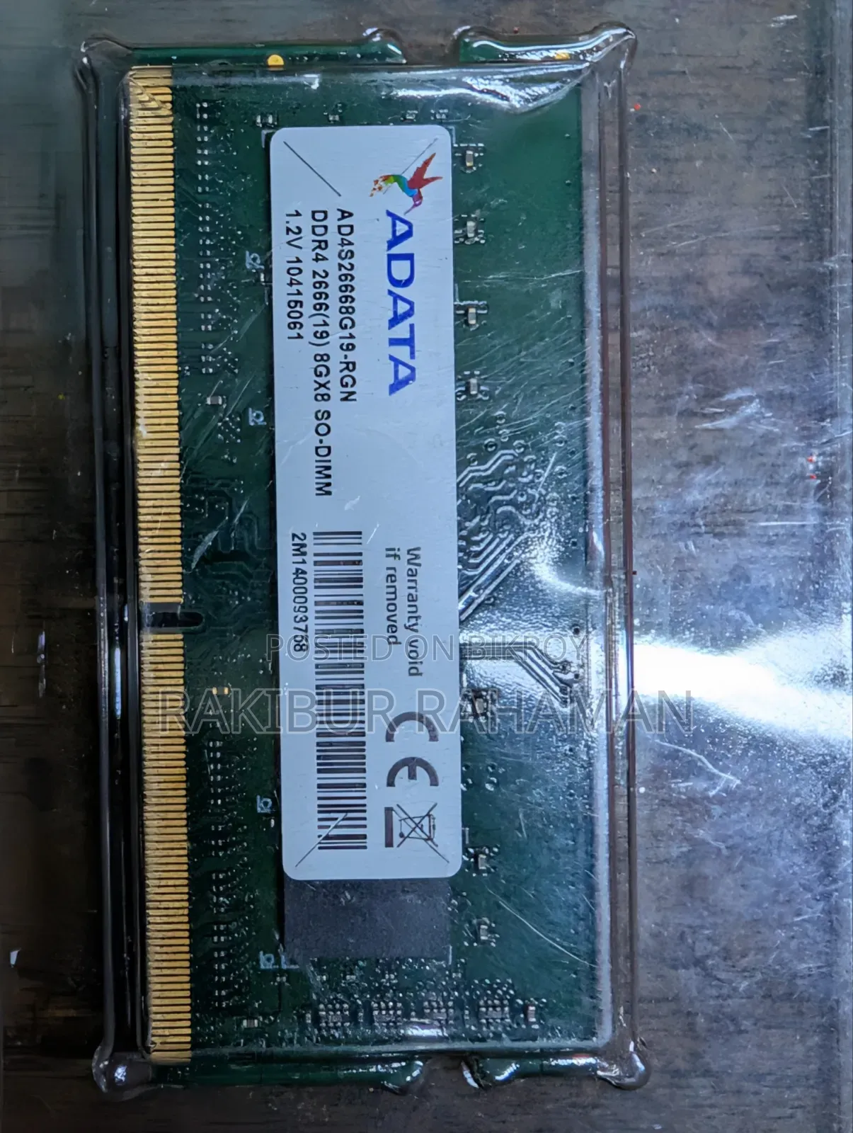 Adata Ddr4 2666mhz 8gb Ram