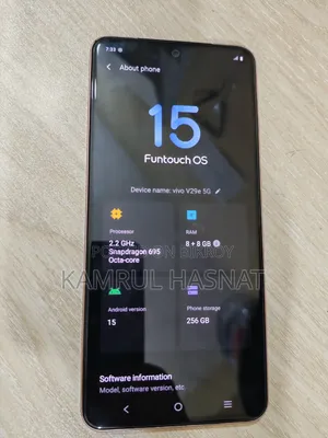 Vivo V29e 5G 256 GB Rose Gold