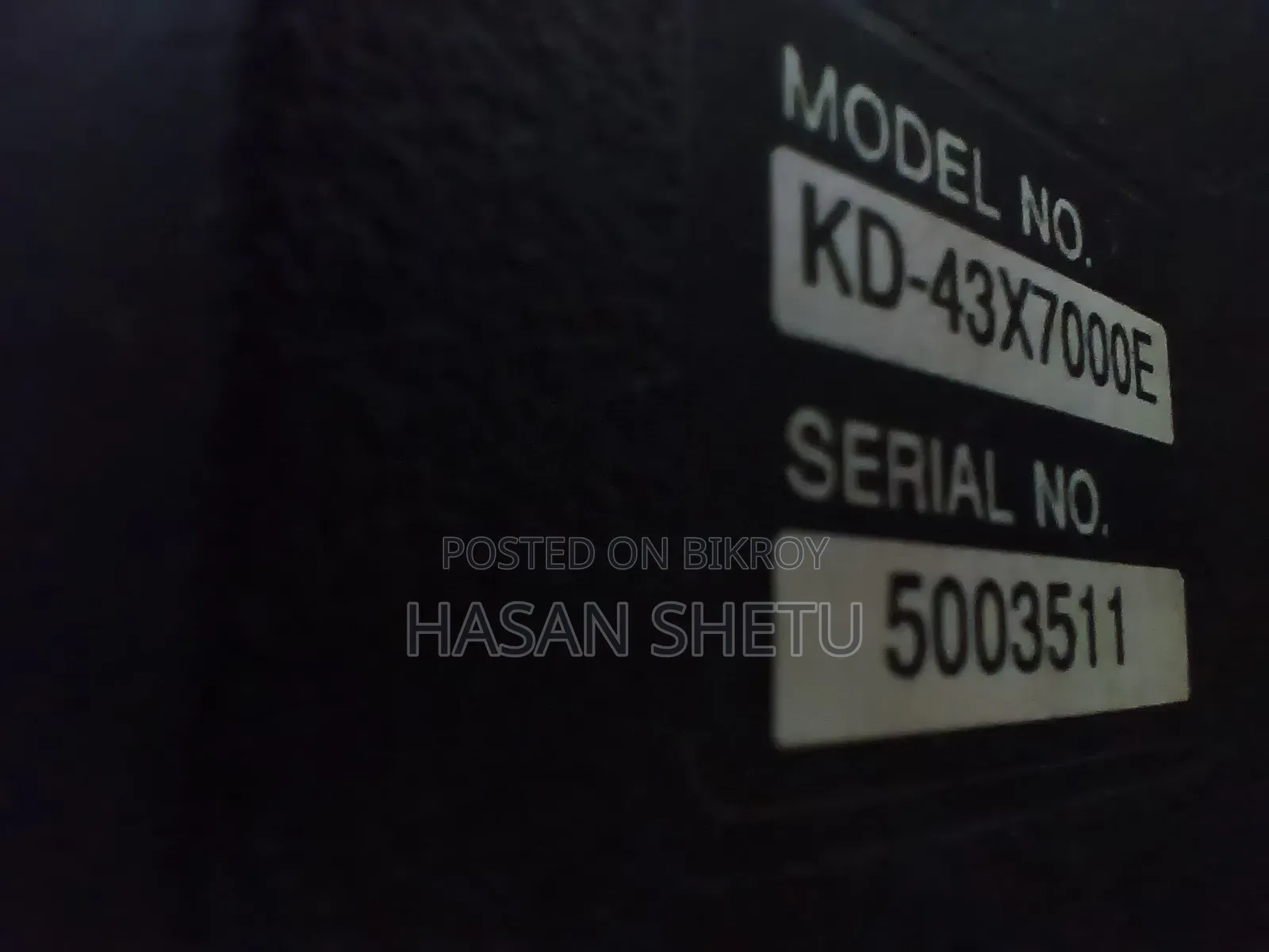 Sony TV Original