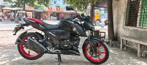 TVS Apache RTR 160 2V ABS 2025 Black