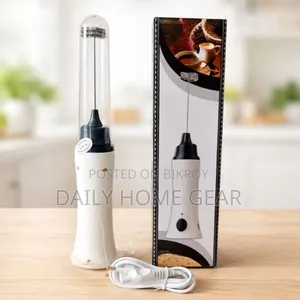 Rechargeable Milk Frother — USB কফি ফোম মেকার (নতুন)