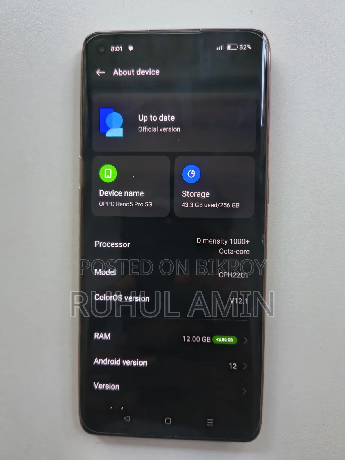 Oppo Reno5 Pro 5G 256 GB