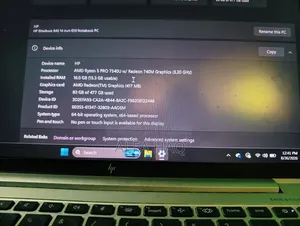 Laptop HP EliteBook 845 G10 16GB AMD Ryzen 5 SSD 512GB