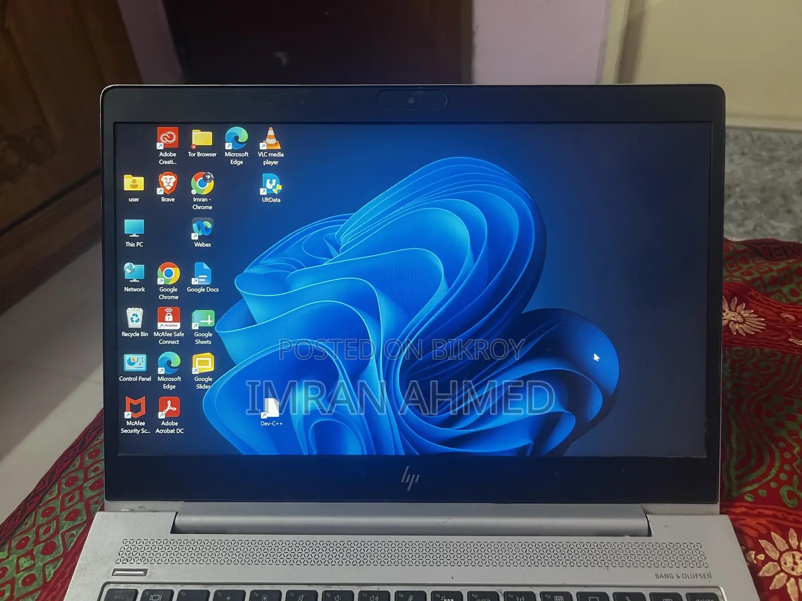 Laptop HP EliteBook 840 G5 8GB Intel Core i5 SSD 256GB