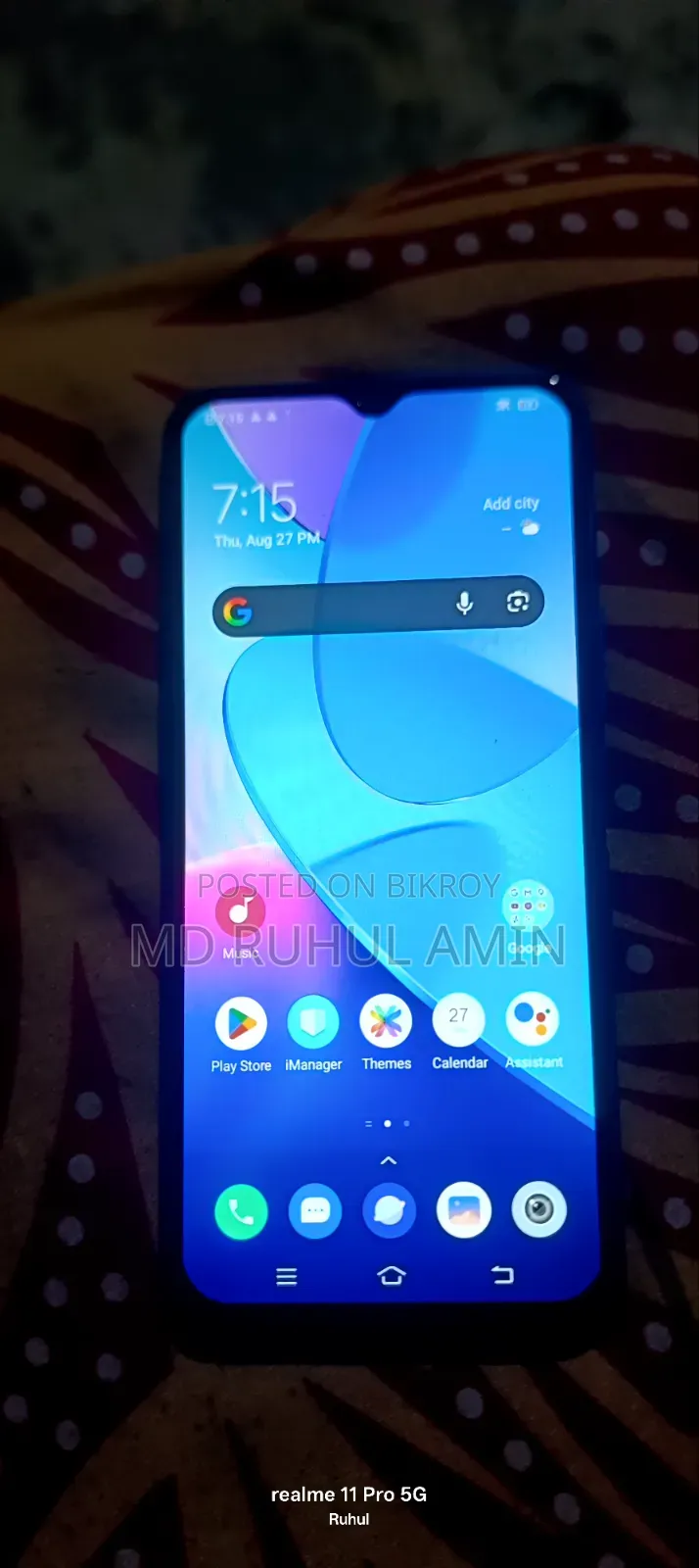 Vivo Y20 64 GB Blue