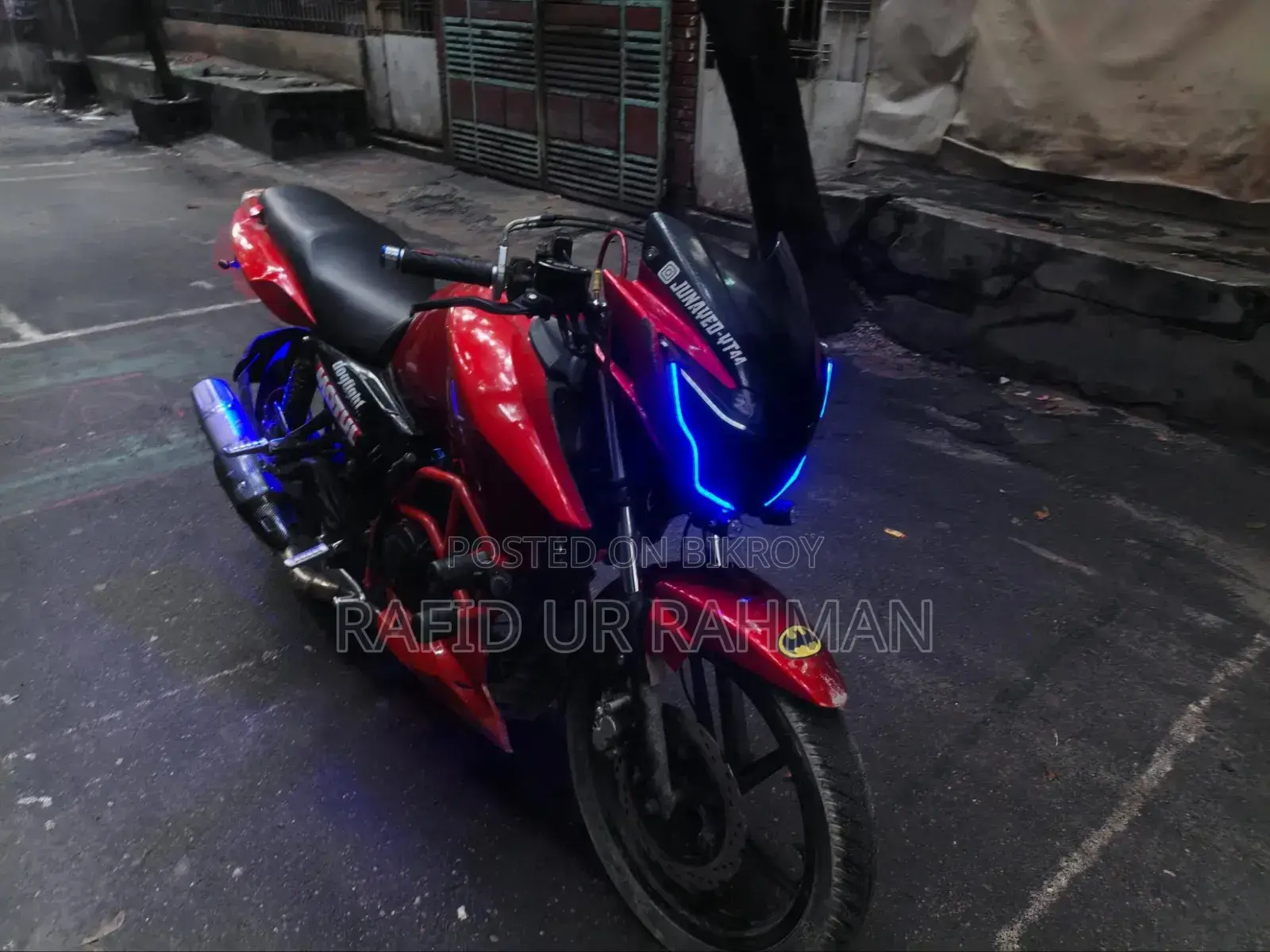TVS Apache RTR 160 2V 2019 Red