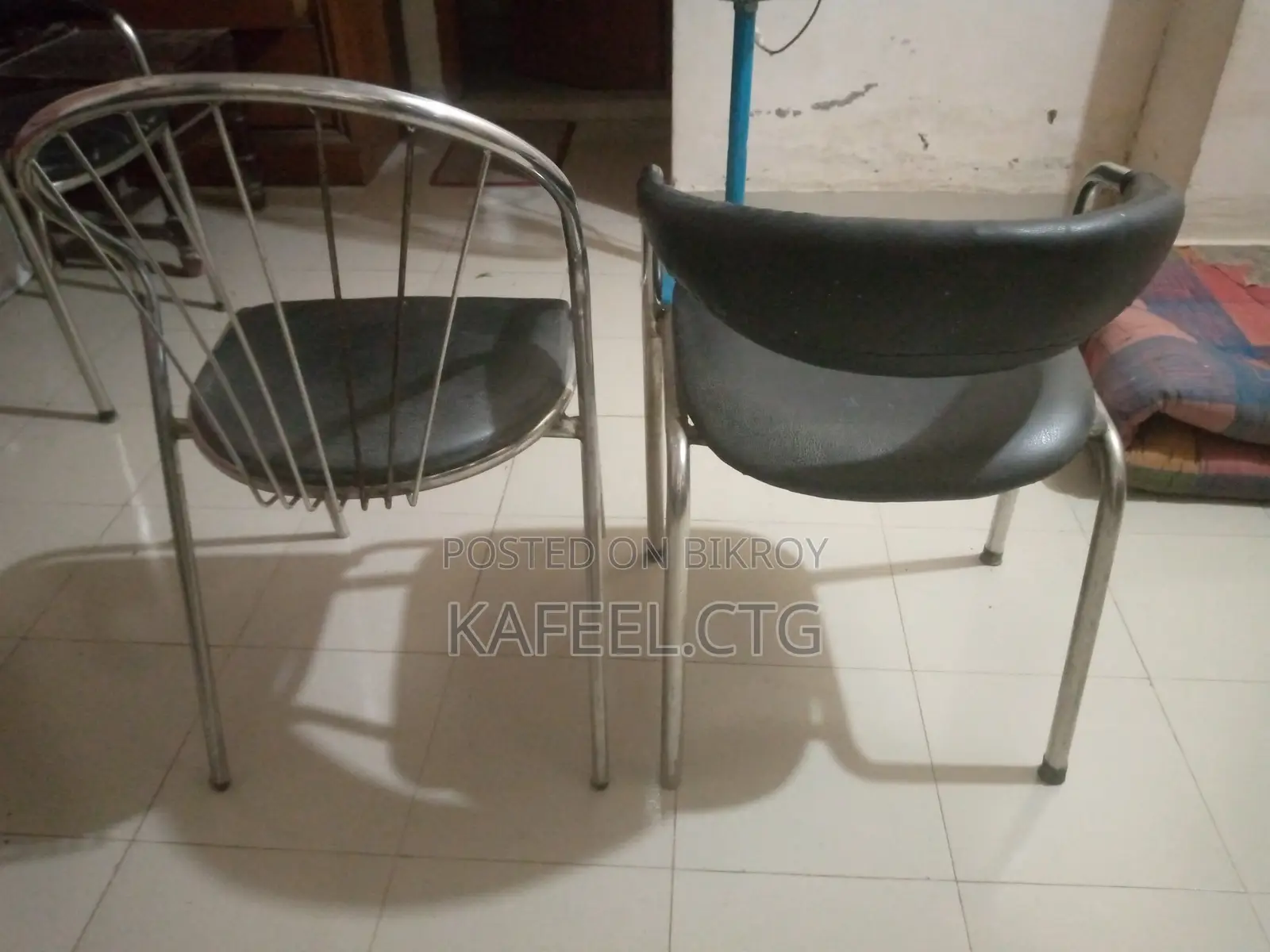 2 Steel Chairs