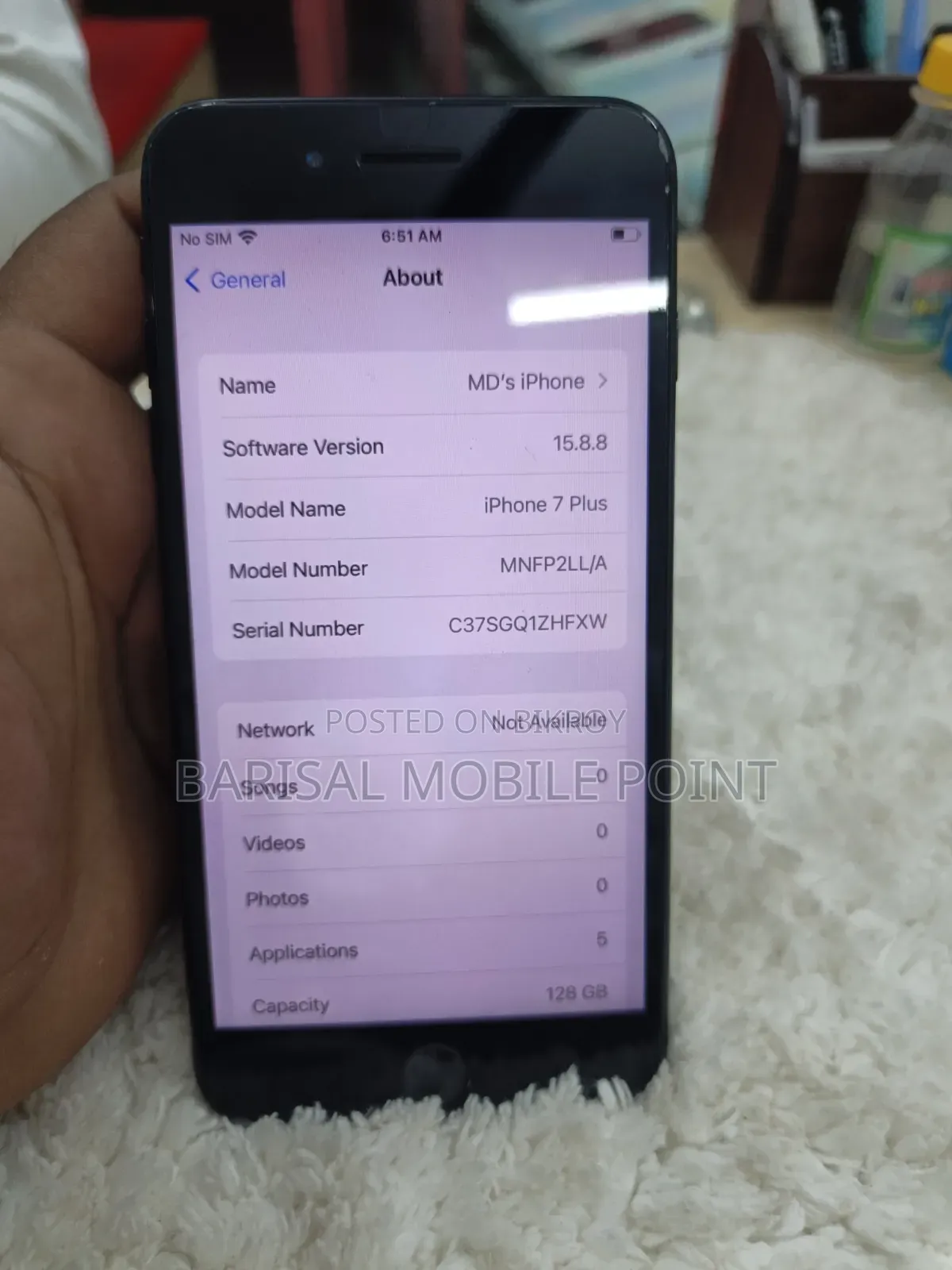 Apple iPhone 7 Plus 128 GB Black