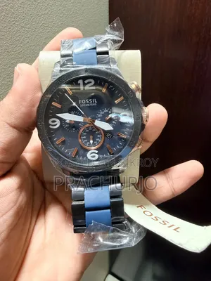 Fossil Blue Chronograph Watch