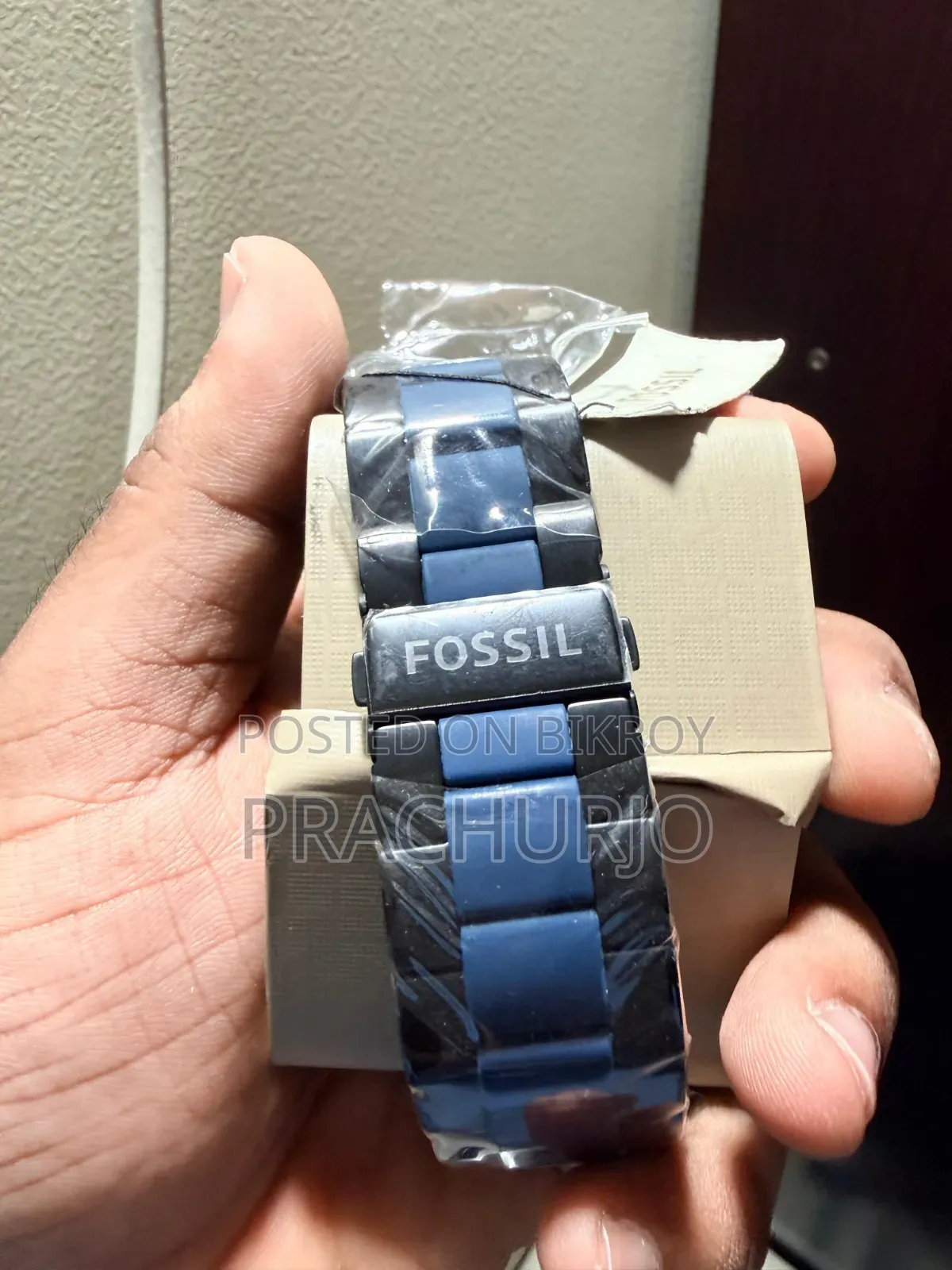Fossil Blue Chronograph Watch