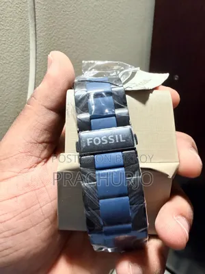 Fossil Blue Chronograph Watch