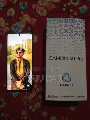 Tecno Camon 40 Pro 4G 256 GB Silver