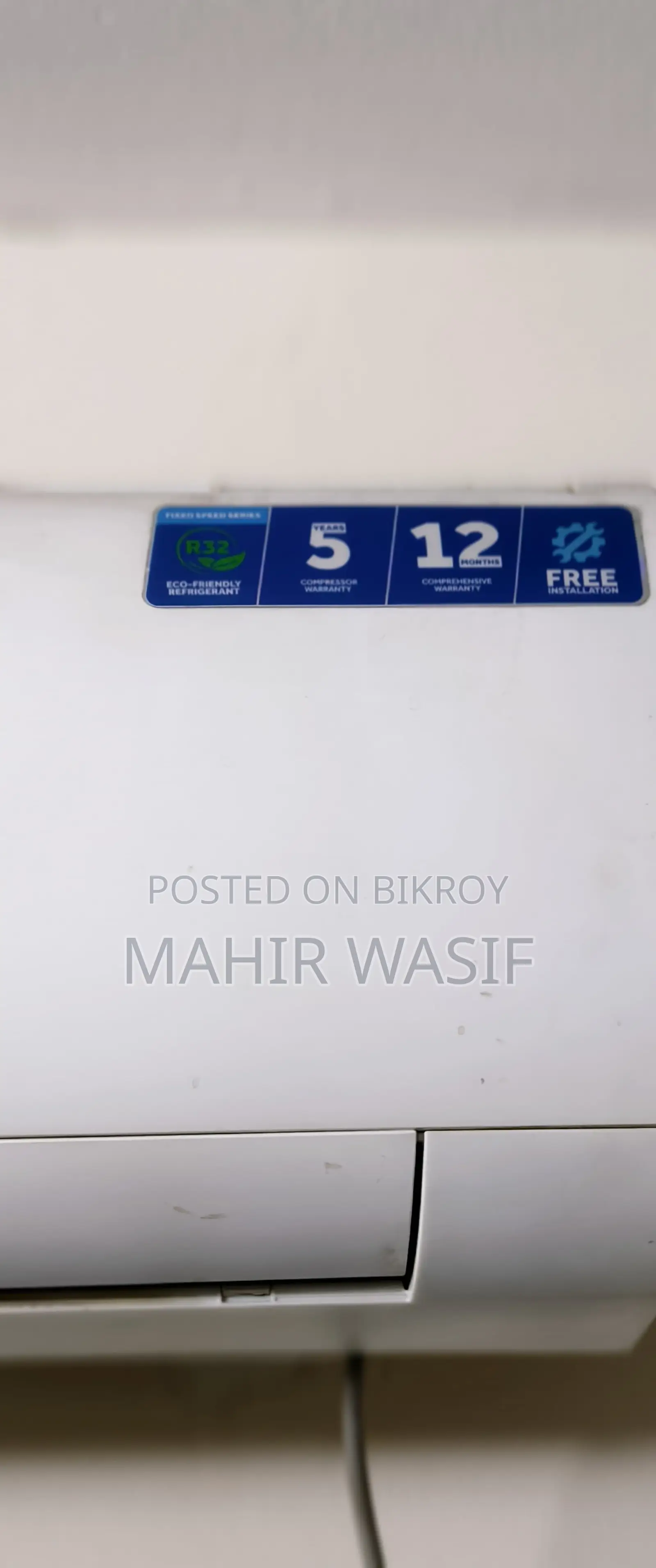 Haier Non Inverter AC || Location Mirpur 2 , Dhaka || Good Condition