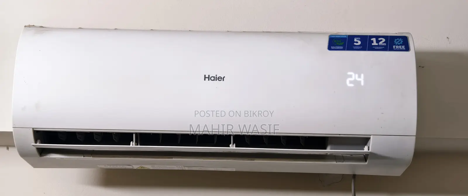 Haier Non Inverter AC || Location Mirpur 2 , Dhaka || Good Condition